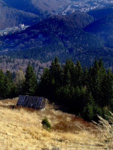 Low-energy house in mountain