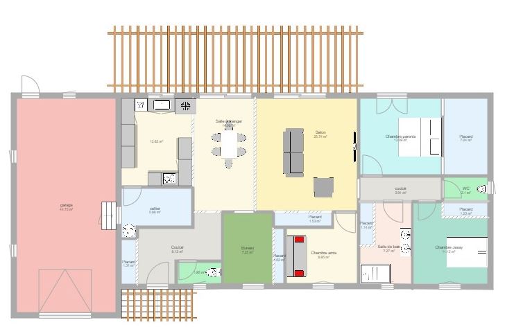 2d Floor Plans Archives Free House, How To Draw House Plans Free